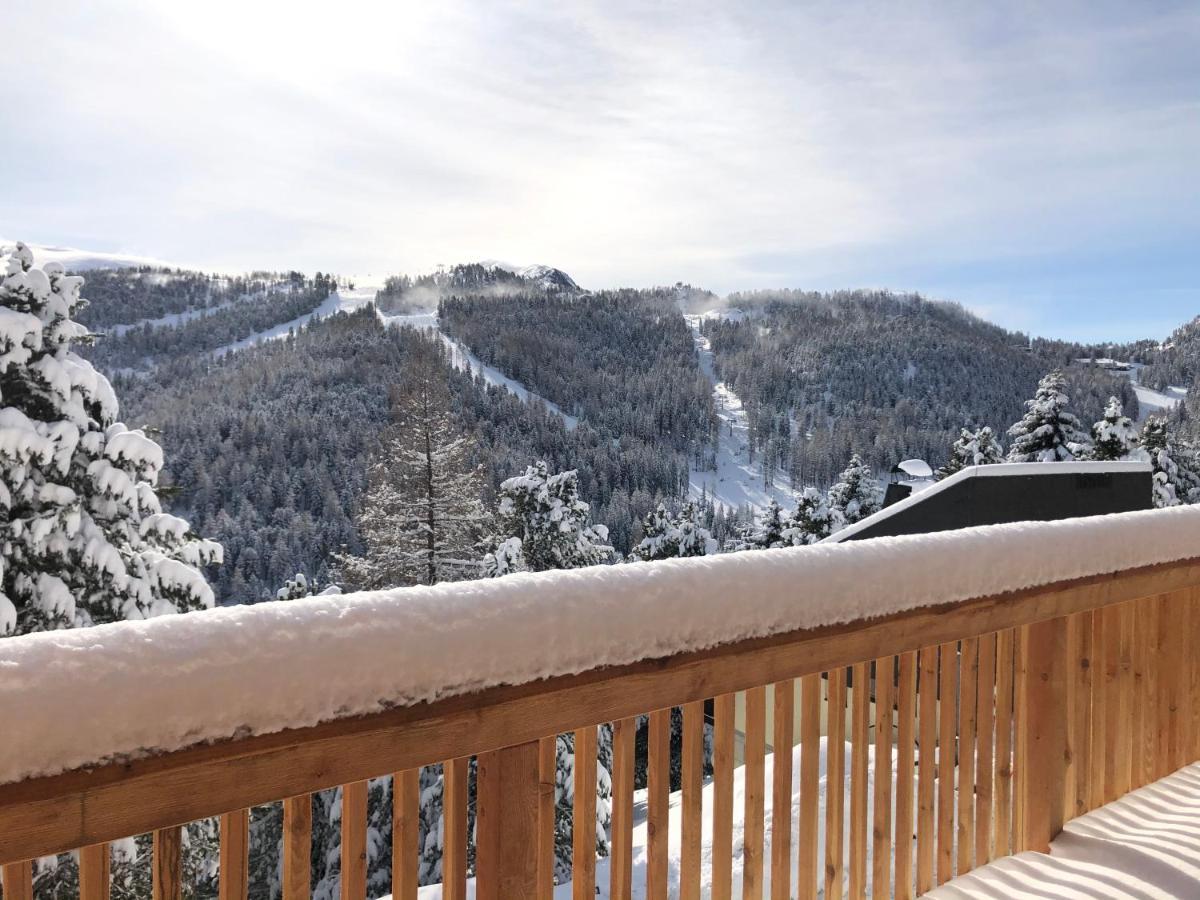 Auszeit Ferienhaus Fur 6 Personen ,Mit Grosser Terrasse Und Panoramablick, Turracher Hohe -A1 Haus 436 A Links- Eksteriør billede
